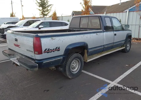 1989 GMC Sierra K2500 из США, поврежденный, VIN 2GTGK29K8K1523377